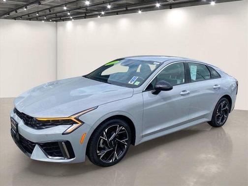 Wolf Gray 2025 Kia K5 GT-Line
