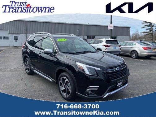 Crystal Black Silica 2023 Subaru Forester Touring