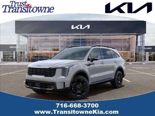 Wolf Gray 2026 Kia Sorento X-Line SX