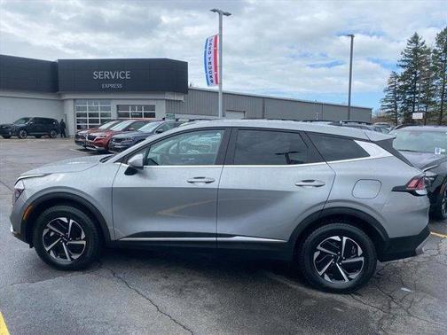 Steel Gray 2023 Kia Sportage Hybrid LX