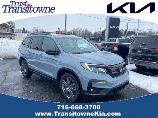 Lunar Silver Metallic 2022 Honda Pilot Sport