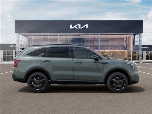 Green 2026 Kia Sorento Hybrid X-LINE SX PRESTIGE