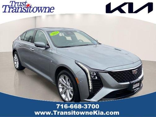 Silver Metallic 2025 Cadillac CT5 Premium Luxury AWD