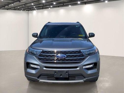 Gray 2023 Ford Explorer XLT