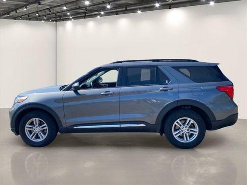 Gray 2023 Ford Explorer XLT