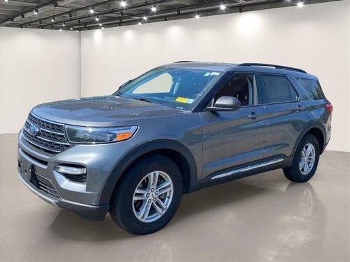 Gray 2023 Ford Explorer XLT