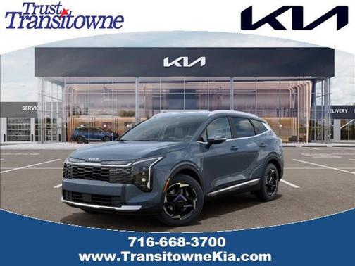 Heritage Blue 2026 Kia Sportage Hybrid EX