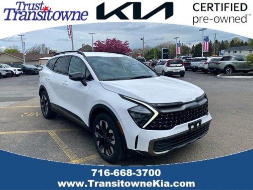 Glacial White Pearl 2023 Kia Sportage X-Line