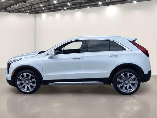 Crystal White Tri-Coat 2023 Cadillac XT4 Premium Luxury