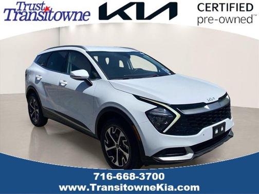 Glacial White Pearl 2023 Kia Sportage EX