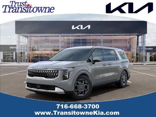 Ceramic Silver 2026 Kia Carnival Hybrid EX