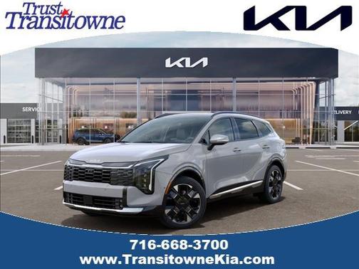 Wolf Gray 2026 Kia Sportage Hybrid SX-Prestige