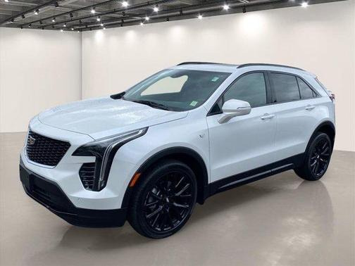 Crystal White Tri-Coat 2023 Cadillac XT4 Sport