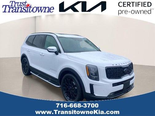 White 2021 Kia Telluride SX