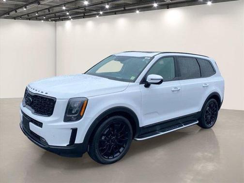 White 2021 Kia Telluride SX