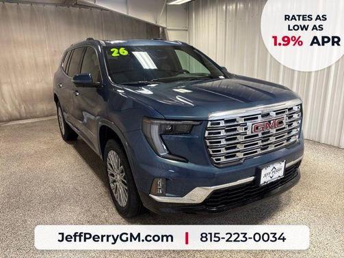 Metallic 2026 GMC Acadia Denali