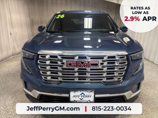 Metallic 2026 GMC Acadia Denali