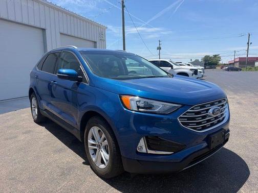 Blue Metallic 2020 Ford Edge SEL