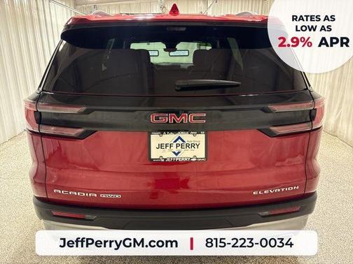 Volcanic Red 2026 GMC Acadia Elevation