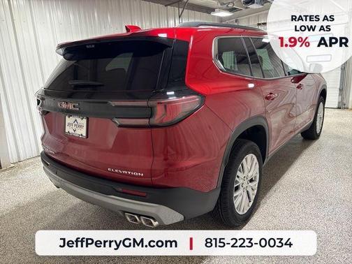 Volcanic Red 2026 GMC Acadia Elevation