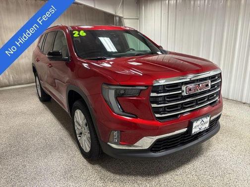 Volcanic Red 2026 GMC Acadia Elevation