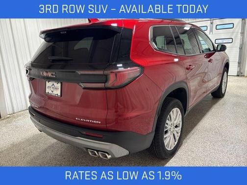 Volcanic Red 2026 GMC Acadia Elevation