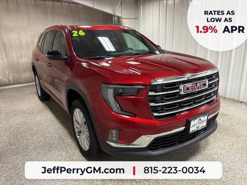 Volcanic Red 2026 GMC Acadia Elevation