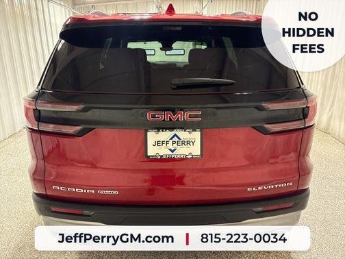 Volcanic Red 2026 GMC Acadia Elevation