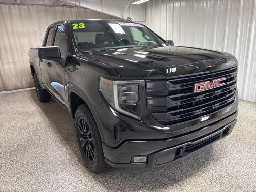 Onyx Black 2023 GMC Sierra 1500 Elevation