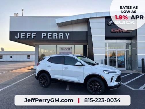 Summit White 2026 Buick Encore GX Sport Touring