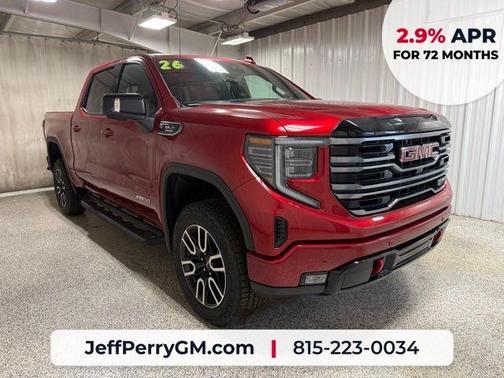 Volcanic Red 2026 GMC Sierra 1500 AT4