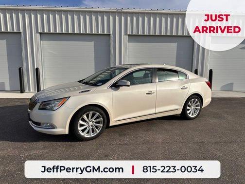 White Diamond Tri-Coat 2014 Buick LaCrosse Leather