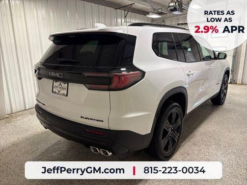 Summit White 2026 GMC Acadia Elevation