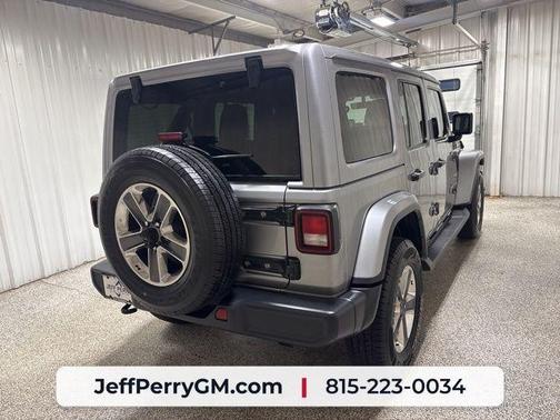 Billet Silver Metallic Clearcoat 2021 Jeep Wrangler Unlimited Sahara