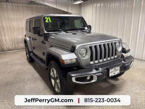 Billet Silver Metallic Clearcoat 2021 Jeep Wrangler Unlimited Sahara