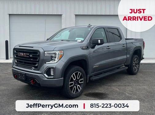 Satin Steel Metallic 2021 GMC Sierra 1500 AT4