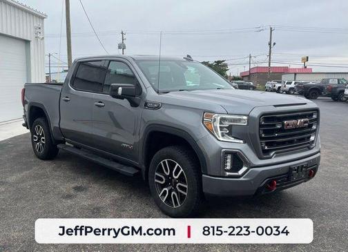 Satin Steel Metallic 2021 GMC Sierra 1500 AT4