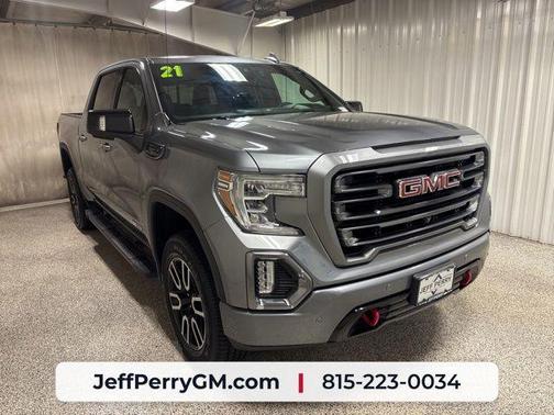 Satin Steel Metallic 2021 GMC Sierra 1500 AT4