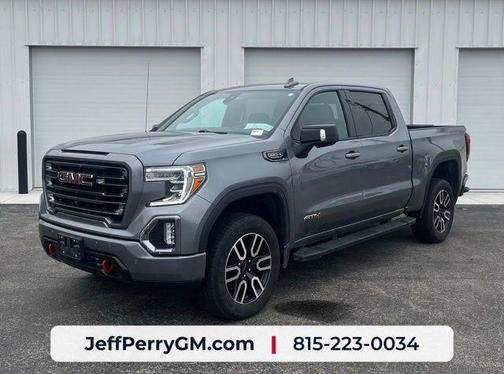 Satin Steel Metallic 2021 GMC Sierra 1500 AT4