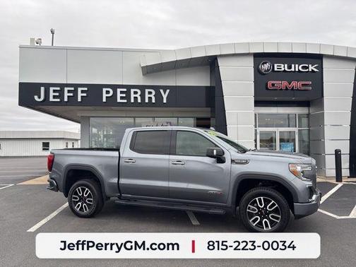Satin Steel Metallic 2021 GMC Sierra 1500 AT4
