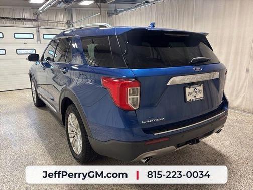 Blue Metallic 2020 Ford Explorer Limited