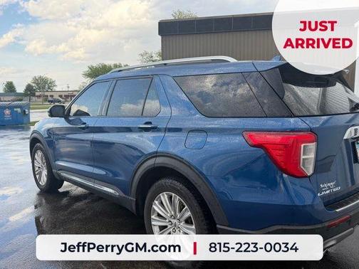 Blue Metallic 2020 Ford Explorer Limited