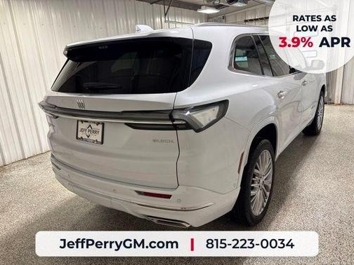 White Tri-Coat 2027 Buick Enclave AVENIR