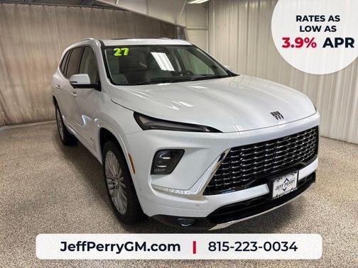 White Tri-Coat 2027 Buick Enclave AVENIR