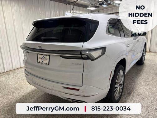 White Tri-Coat 2026 Buick Enclave AVENIR