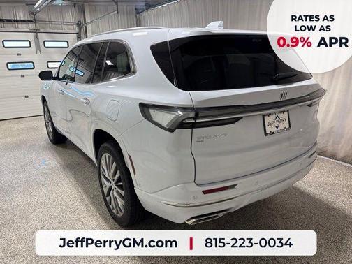 White Tri-Coat 2026 Buick Enclave AVENIR