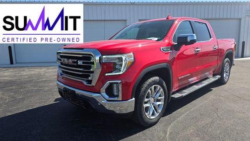 Cardinal Red 2021 GMC Sierra 1500 SLT