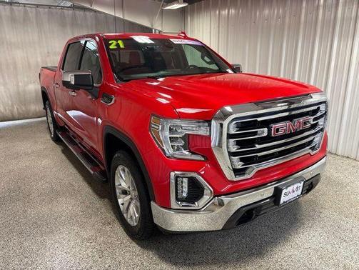 Cardinal Red 2021 GMC Sierra 1500 SLT