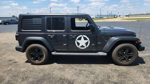 Granite Crystal Clearcoat Metallic 2019 Jeep Wrangler Unlimited Sport