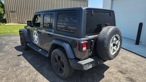 Granite Crystal Clearcoat Metallic 2019 Jeep Wrangler Unlimited Sport
